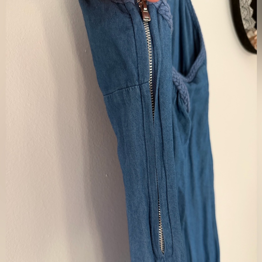 Forever 21 Strappy Blue denim Maxi Dress - Picture 3 of 5